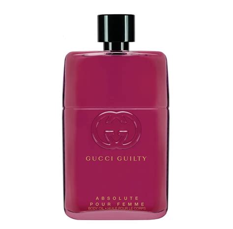 gucci guilty absolute body oil|absolute pour femme Gucci.